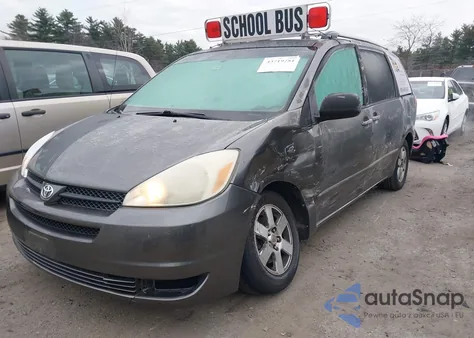 2005 Toyota Sienna Le z USA, uszkodzony, nr VIN 5TDZA23C95S264490